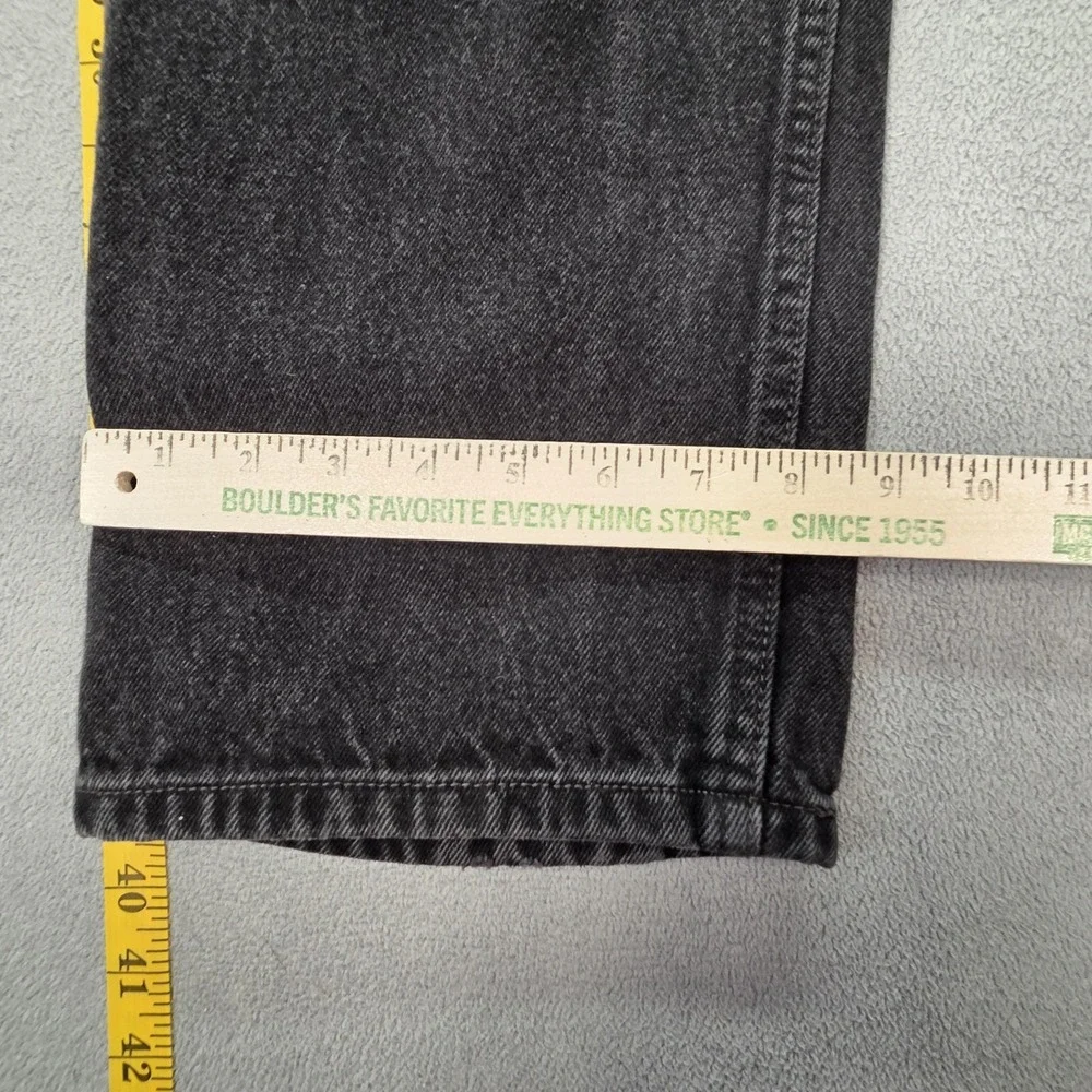 Levis‎ 505 Jeans Mens Black Regular Straight Zip Fly Fits 32x30